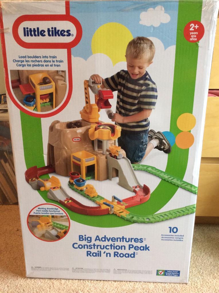 little tikes construction peak rail and road